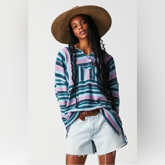 Free People Tops - 15-Free People Sweatshirt Baja
